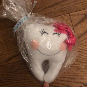 Tooth fairy tooth pillow - handmade